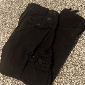 American Eagle Outfitters Black Cargo Pants